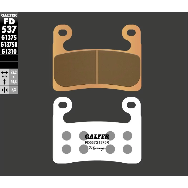 Brake Pads Galfer FD537G1375R