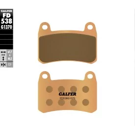 Pastiglie Freno Galfer FD538G1370