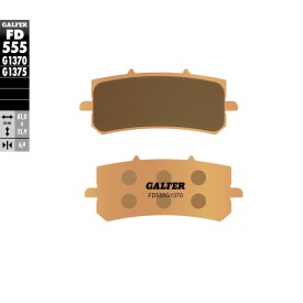 Pastiglie Freno Galfer FD555G1370