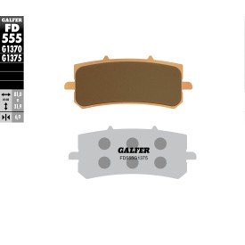Brake Pads Galfer FD555G1375