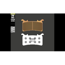 Plaquettes de Frein Galfer FD561G1375R