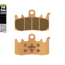 Plaquettes de Frein Galfer FD566G1310