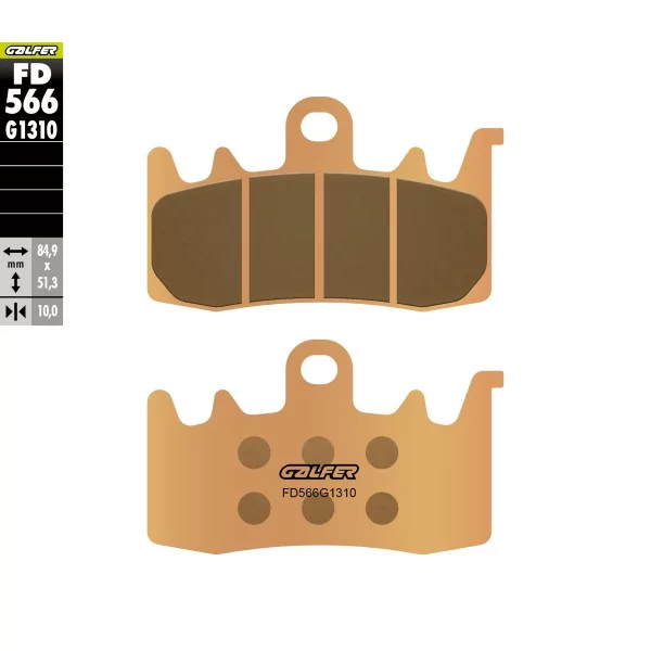 Pastillas de Freno Galfer FD566G1310