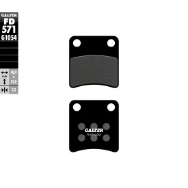 Pastillas de Freno Galfer FD571G1054