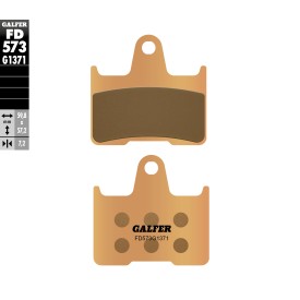 Plaquettes de Frein Galfer FD573G1371