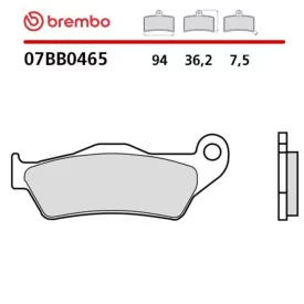 Pastillas Moto Brembo 07BB0465