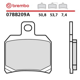 Motorrad Bremsbel&auml;ge Brembo 07BB209A