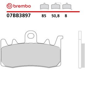 Motorcycle Brake Pads Brembo 07BB3897