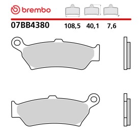 Pastiglie Freno Moto Brembo 07BB4380