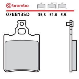 Motorcycle Brake Pads Brembo 07BB13SD