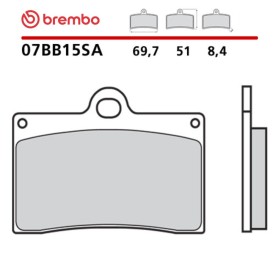 Motorcycle Brake Pads Brembo 07BB15SA