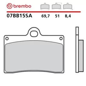 Pastillas Moto Brembo 07BB15SA