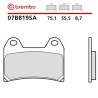 Motorrad Bremsbel&auml;ge Brembo 07BB19SA