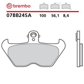 Pastiglie Freno Moto Brembo 07BB24SA