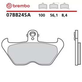 Motorcycle Brake Pads Brembo 07BB24SA