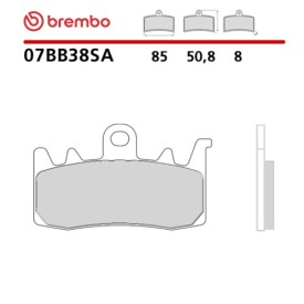 Plaquettes de Frein Moto Brembo 07BB38SA