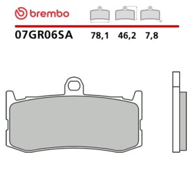 Motorcycle Brake Pads Brembo 07GR06SA