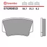 Pastillas Moto Brembo 07GR08SD