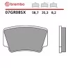 Pastiglie Freno Moto Brembo 07GR08SX