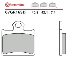 Pastillas Moto Brembo 07GR16SD