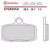 Plaquettes de Frein Moto Brembo 07GR20SX