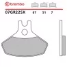 Plaquettes de Frein Moto Brembo 07GR22SX