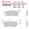 Pastiglie Freno Moto Brembo 07GR27SX