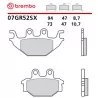 Motorrad Bremsbeläge Brembo 07GR52SX