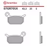 Pastiglie Freno Moto Brembo 07GR70SX