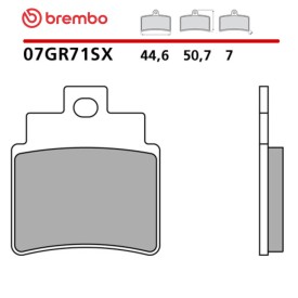 Pastillas Moto Brembo 07GR71SX