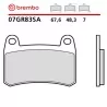 Pastiglie Freno Moto Brembo 07GR83SA