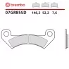 Plaquettes de Frein Moto Brembo 07GR85SD