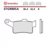 Plaquettes de Frein Moto Brembo 07GR88SA