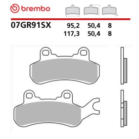 Pastillas Moto Brembo 07GR91SX