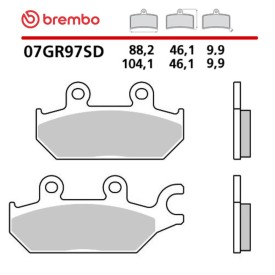 Pastillas Moto Brembo 07GR97SD
