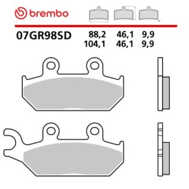 Motorrad Bremsbel&auml;ge Brembo 07GR98SD