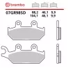 Motorcycle Brake Pads Brembo 07GR98SD