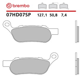 Motorcycle Brake Pads Brembo 07HD07SP