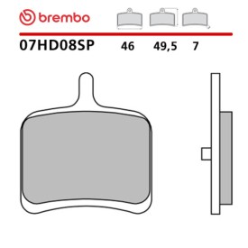 Motorcycle Brake Pads Brembo 07HD08SP