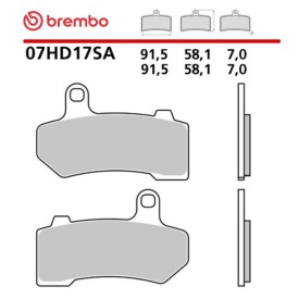 Pastillas Moto Brembo 07HD17SA