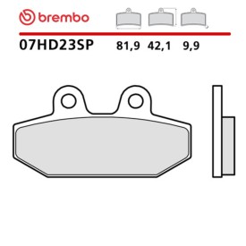 Motorcycle Brake Pads Brembo 07HD23SP