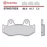 Pastillas Moto Brembo 07HO15SX