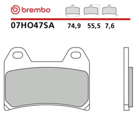 Plaquettes de Frein Moto Brembo 07HO47SA