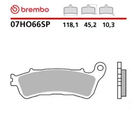 Motorcycle Brake Pads Brembo 07HO66SP