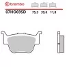 Plaquettes de Frein Moto Brembo 07HO69SD