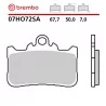 Motorrad Bremsbeläge Brembo 07HO72SA