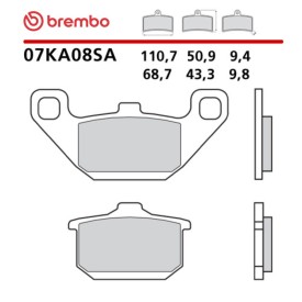 Motorcycle Brake Pads Brembo 07KA08SA
