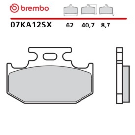 Motorcycle Brake Pads Brembo 07KA12SX