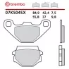 Motorrad Bremsbeläge Brembo 07KS04SX