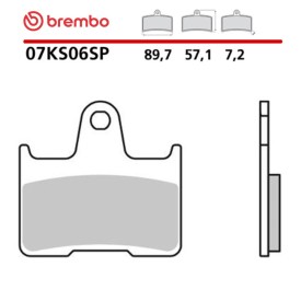 Pastillas Moto Brembo 07KS06SP
